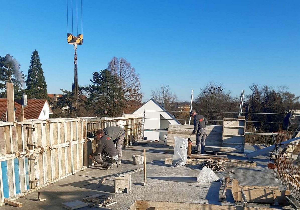 Baustelle-Braun-Oehringen-Roland (2) Baustelle Mehrfamilienhaus Öhringen